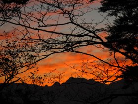 テン場まで戻ってきました