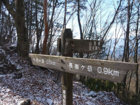 上佐野への分岐