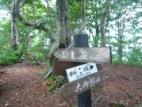 ここから南下（新庄分岐）