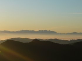 北アルプス遠望