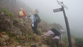 ☆キレット・権現分岐