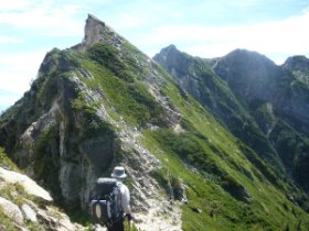 不帰の険に向かって