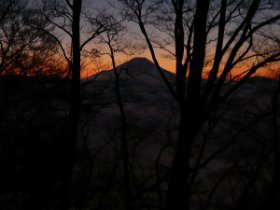 ☆小屋から見えてました