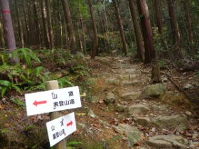 裏登山道