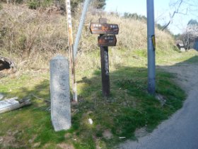 ポンポン山分岐