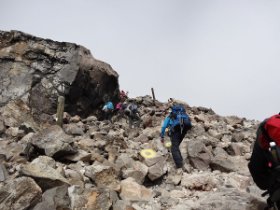 茶臼岳への登り
