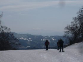 別ルートで下山